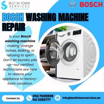 Bosch Washing Machine Repair Services in Dubai - Image 1