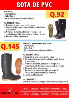 Bota de PVC de seguridad en Retalhuleu - Imagen 1