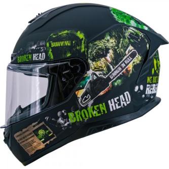 Broken Head Integralhelm Resolution Gr?n in Wien - Bild 1