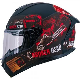 Broken Head Integralhelm Resolution Rot (XS, S) in Villach - Bild 1