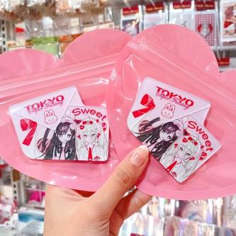 Brooch Envelope Maid2 Tokyo Super Fantasy Pattern Cute … in North-Eastern Islands - Image 1