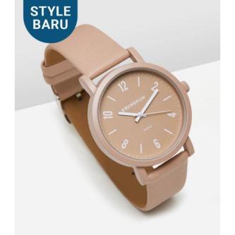 Brunbrun Nathan Beige Waterproof 1 ATM Women's Analog Watch in Taman Johor Jaya - Image 1