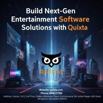 Build Next-Gen Entertainment Software Solutions with Quixta in Kasturba Road - Image 1