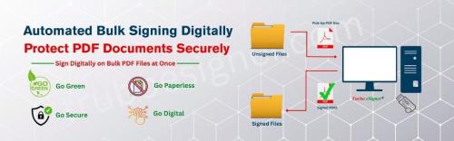 Bulk Digital Signature in PDF in Port Blair - Image 1