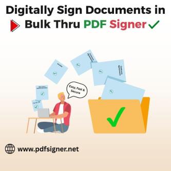 Bulk PDF Signing | Digital Signature Integration in Port Blair - Image 1