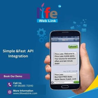 Bulk SMS API in Rajkot | Life Web Link | Affordable SMS Gateway in Rajkot - Image 1