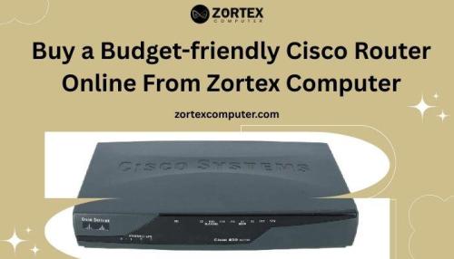 Buy a Budget-friendly Cisco Router Online From Zortex Computer in Mumbai - Image 1