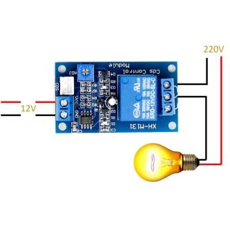 CAHAYA Light Switch Relay Module LDR Sensor Switch XH-M131 … in Singapore - Image 1