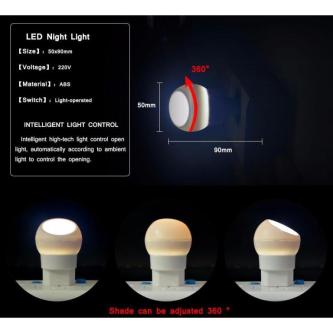 CAHAYA TaffLED 360 Degree Rotation Sensor Night Light LED … in Kuala Lumpur - Image 1