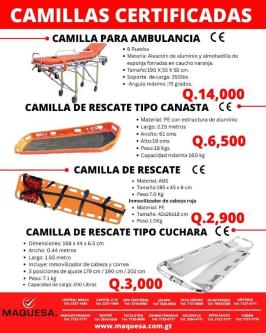 CAMILLAS CERTIFICADAS MAQUESA en San Pedro Carchá - Imagen 1