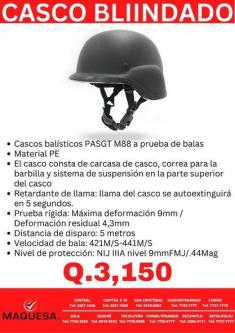 CASCOS BLINDADOS en Retalhuleu - Imagen 1