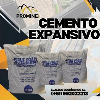 CEMENTO EXPANSIVO / MINAS / MINERIA PERUANA / RUPTURA DE ROCAS en Lima - Imagen 1