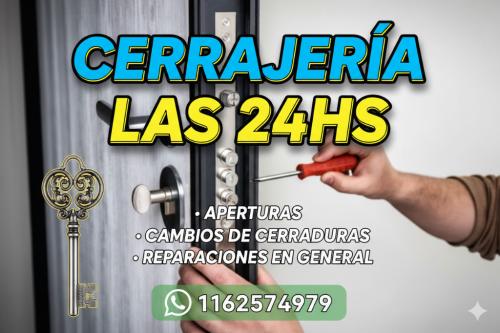 CERRAJERIADOMICILIOLAS24HORASLOS365DIASDELAÑOESTAMOSPARAYUDARTEE en Buenos Aires - Imagen 4