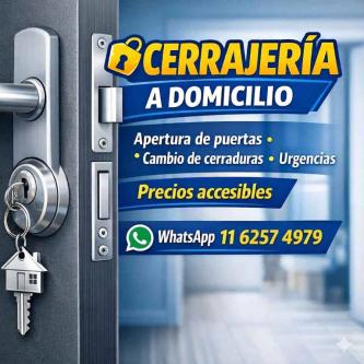 CERRAJERO A DOMICILIO ZONA OESTE LLAMENOSSSSSSSSSSSSSSSSSSSSSSSS en Almirante Brown - Imagen 7