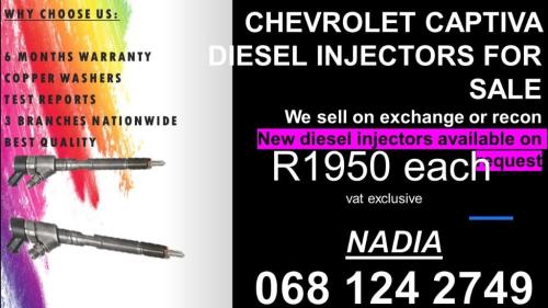 CHEVROLET CAPTIVA DIESEL INJECTORS TESTED AND REBUILD in Pretoria - Image 1