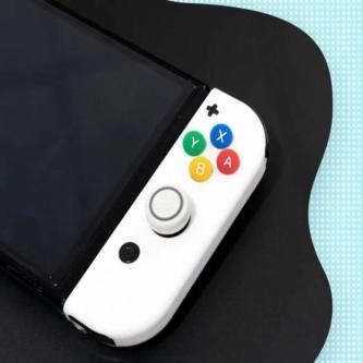 CHINK D-pad Cross Button, Soft Durable ABXY Key Sticker, … in Singapore - Image 1