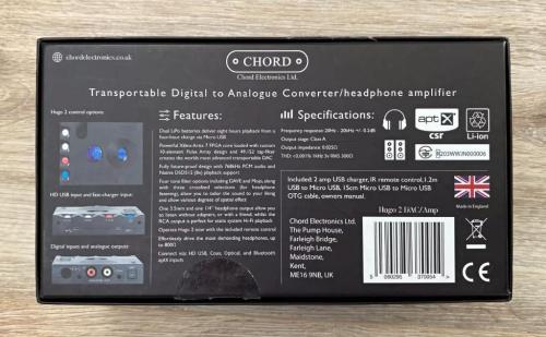 CHORD HUGO2 Transportable DAC/Headphone Amplifier in Leibnitz - Bild 10