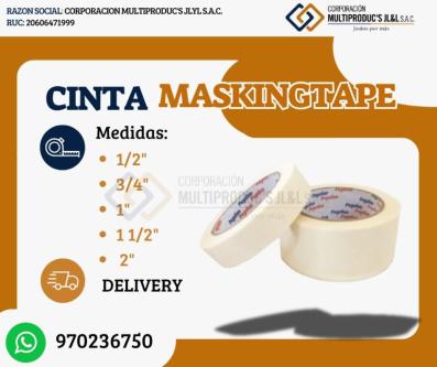 CINTA MASKING TAPE en el Callao - Imagen 1