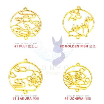 [ CLEARANCE ] Wind Chimes Ribbon Fuji Sakura Gold Fish … in Singapore - Image 1
