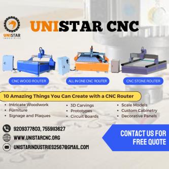 CNC Router Manufacturers In India - Unistar Industries in Alandi - Image 4