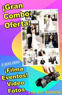 COMBO EVENTOS FILMACIONES en Bucaramanga - Imagen 1