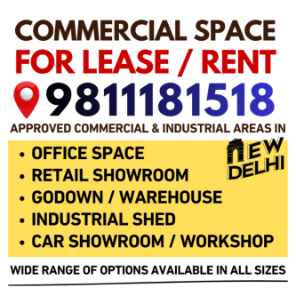 COMMERCIAL & INDUSTRIAL PROPERTIES | RENT • LEASE • SALE | DELHI in Delhi - Image 1