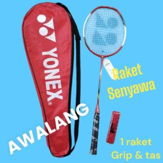 COMPOUND BADMINTON RACKET BONUS BAG & RACKET GRIP WITH PBSI LOGO in Singapore - Image 1