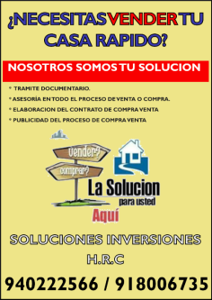 COMPRA Y VENTA DE INMUEBLES en Chivay - Imagen 1