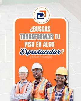 CONCRETO ESTAMPADO PTY CON ARTE FUNCIONAL - DECOCEMENTOPTY en La Chorrera - Imagen 1