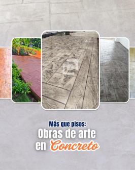CONCRETO ESTAMPADO PTY Revestimiento Y Rendimiento en Panamá - Imagen 4