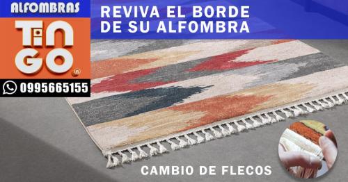 CONFECCION DE FLECOS - ALFOMBRAS- RODAPIES - ALFOMBRAS CHINAS en Quito - Imagen 6