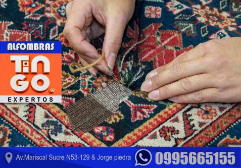 CONFECCION DE FLECOS - ALFOMBRAS- RODAPIES - ALFOMBRAS CHINAS en Quito - Imagen 9