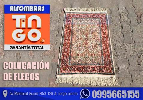 CONFECCION DE FLECOS - ALFOMBRAS- RODAPIES - ALFOMBRAS CHINAS en Quito - Imagen 12