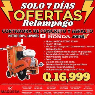 CORTADORA DE CONCRETO JOPER en Retalhuleu - Imagen 1