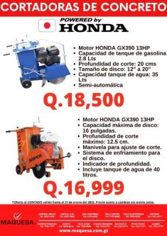 CORTADORAS DE CONCRETO en Retalhuleu - Imagen 4
