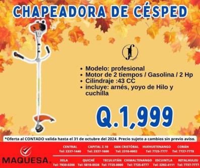 CORTADORAS JF DE CESPED en Retalhuleu - Imagen 1
