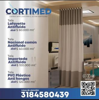 CORTINAS HOSPITALARIAS ANTIFLUIDOS CORTIMED en Manizales - Imagen 3