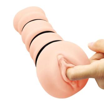 CRAZY BULL ROSSI Vagina Stroker - Flesh with Tightening Rings in Perth - Image 2