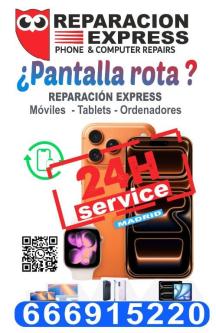 CRISTAL IPHONE ROTO -SALVA PHONE en Madrid - Imagen 3