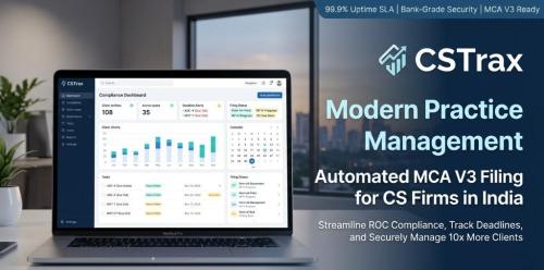 CSTrax Compliance Software | ROC Filing, MCA Compliance in Bangalore - Image 1