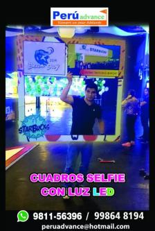 CUADRO SELFIE CON LUZ LED INALAMBRICO NEON en el Callao - Imagen 4