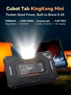 CUBOT Tab KingKong Mini Rugged Tablet 8.68-Inch HD+ Android 15 in Dubai - Image 8