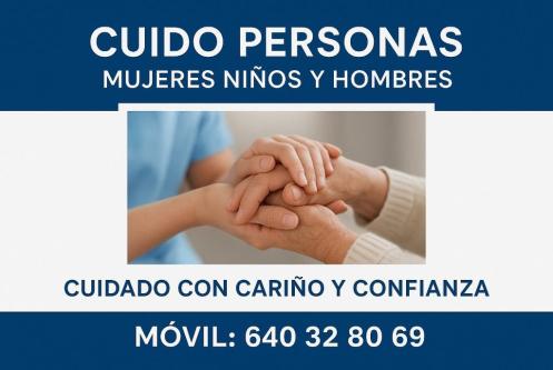 CUIDADO DE PERSONAS en Madrid - Imagen 1
