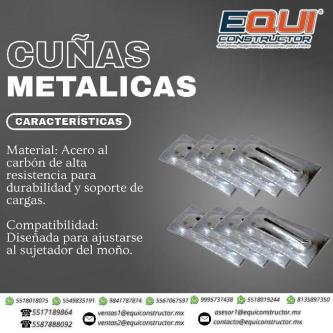 CUÑAS METALICAS VENTA en Ciudad Obregón - Imagen 1