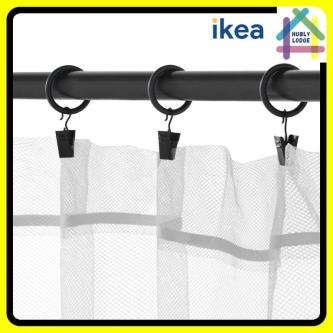 CURTAIN ROD ACCESSORIES BRACKET RING HOOK HOLDER CURTAIN … in Singapore - Image 1