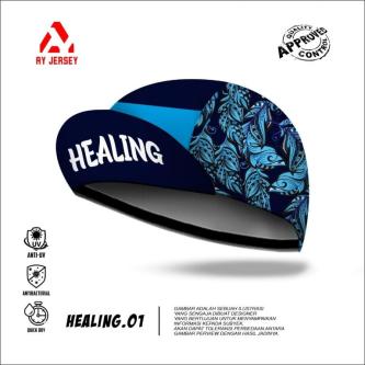 CYCLING CAP | RUNNING BIKE HAT | HEALING HEALING RUNNING … in Singapore - Image 1