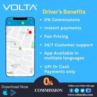 Cab Booking App – Book a Cab, Auto or Bike Ride | Volta Ride Ap in Hyderabad - Image 1