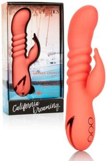 Calexotics Thrusting Ribbed Silicone 7.9