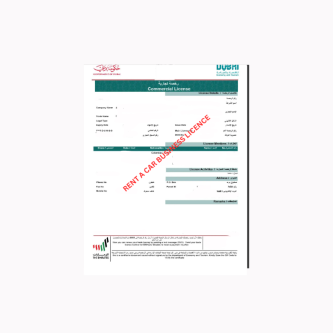 Car Rental Business License in Dubai - Image 1