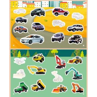 Car Sticker Book Set Of 6-12 Books Unique Designs Come With … in Singapore - Image 1